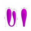 Wodoodporny wibrator dla PAR USB 12 funkcji - ULTRA CICHY SLIM