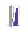 STRAP-ON ME Soft Realistic Dildo Purple M