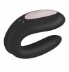 SATISFYER Masażer dla Par Double Joy Black + Aplikacja BLUETOOTH