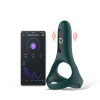 MAGIC MOTION Wibrujący Pierścień na APP  - Rise Smart Wearable Cockring Green