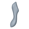 Satisfyer Vibrator Ssący - Curvy Trinity 3 (Blue Grey) 3w1