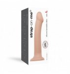 STRAP-ON ME Silicone Bendable Dildo Double Density Vanilla L