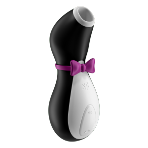 SATISFYER Stymulator ŁECHTACZKI Masażer Powietrzny Ssący - Pingwinek PENGUIN