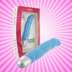 FeelzToys Wibrator Punktu G - Gino Vibrator Blauw