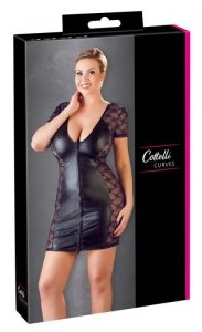 Cottelli Collection Sukienka - Dress 2 Way Zip 3XL