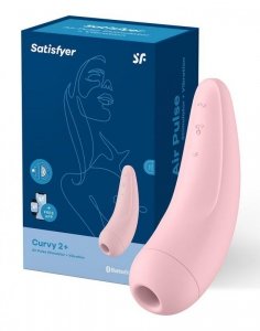 SATISFYER  Wibrator - Curvy 2+ Air Pulse Stimulator + Vibration