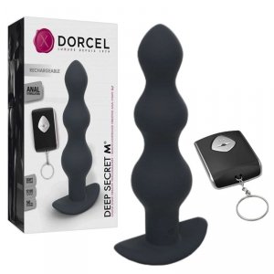 DORCEL Wibrujący Korek Analny na Pilota Deep Secret M