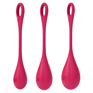 Zestaw Kulek Satisfyer - Yoni Power 1 (Red)