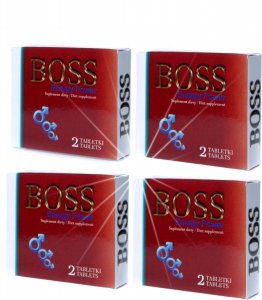 BOSS SERIES Tabletki na Szybką Erekcje-Supl.diety-Boss Energy Power Ginseng 8 szt.