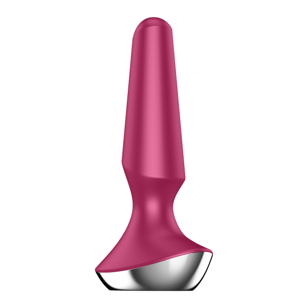 Wibrujący korek analny Plug - Vibrator ilicious 2 Berry
