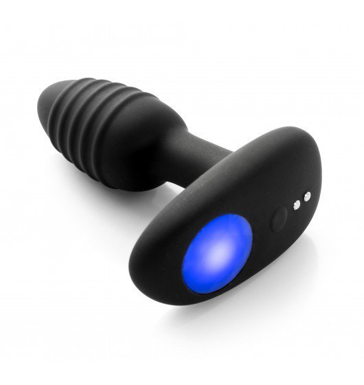 KIIROO Korek Analny Sterowany Smartfonem  - Ohmibod Lumen Black Powered by KIIROO