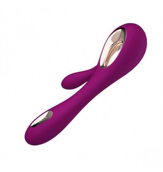   LELO Wibrator Króliczek Soraya Wave Deep Rose