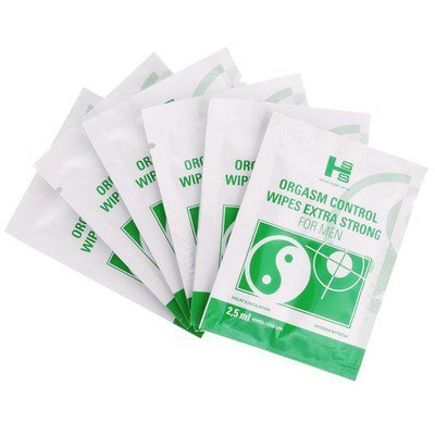 SEXUAL HEALTH SERIES Chusteczki na Opóźnienie-Supl.diety-Orgasm Control Wipes 6szt.