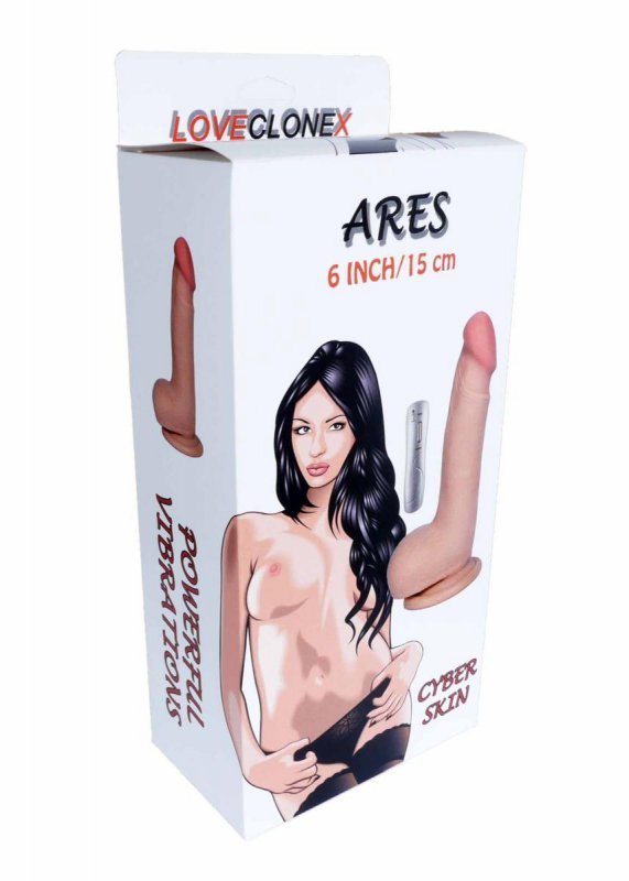 Boss Series Wibrator-ARES-LOVECLONEX 6&quot;&quot;&quot;&quot;-vibration