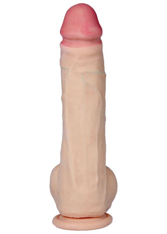 Boss Series Dildo-DIONIZOS-LOVECLONEX 9,5&quot;&quot;&quot;&quot;-flexible