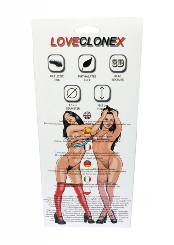Boss Series Proteza-AFRODYTA Strap On-LOVECLONEX 6,5&quot;&quot;&quot;&quot;
