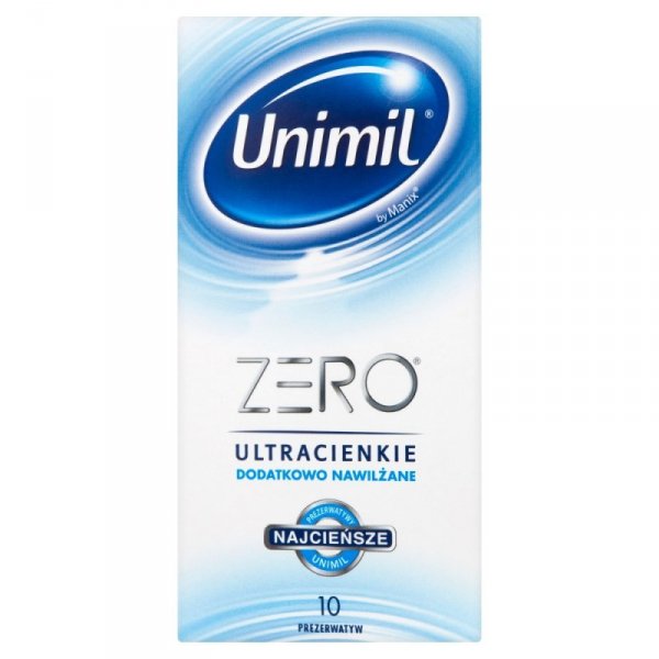 Unimil Prezerwatywy Super Cienkie - Zero BOX 10