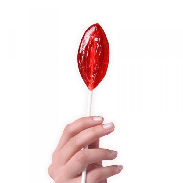 Strawberry Pussy Lollipop-Lizak