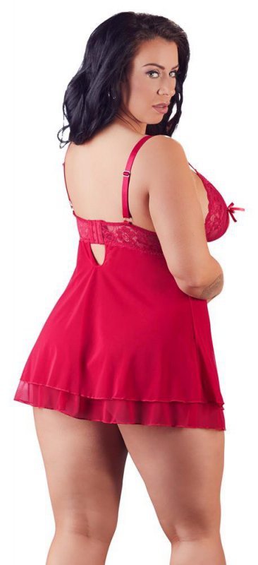 Cottelli Collection Gorąca Babydoll  - Babydoll red L