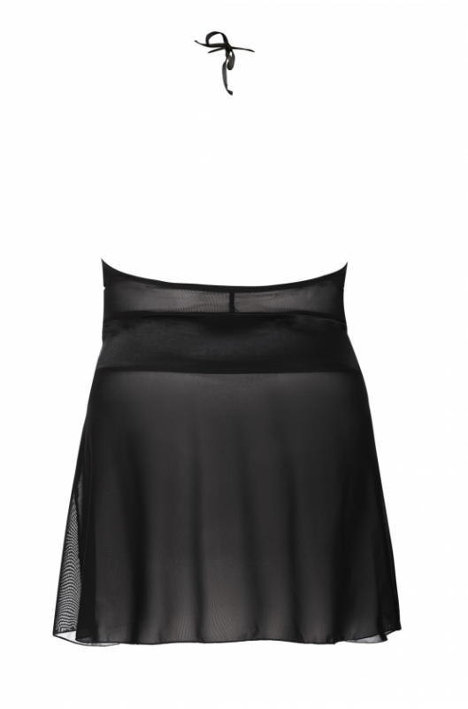 Czarna Halka Erotyczna XXL+ ( 5XL/6XL )