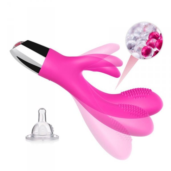 BOSS SERIES Wibrator Króliczek - Rabbit pink