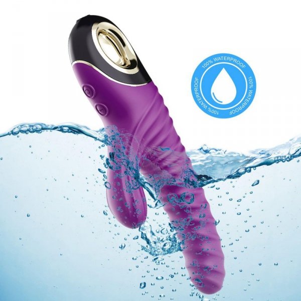 BOSS SERIES Wbrator Kroliczek - Eternity purple