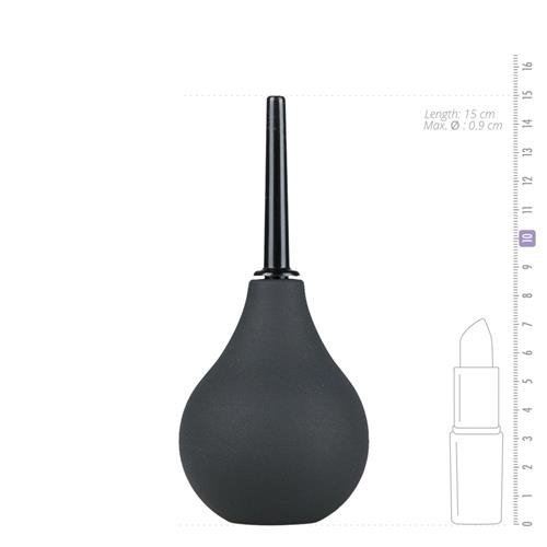 EASY TOYS Gruszka do Lewatywy-Easytoys Black Anal Douche - Medium