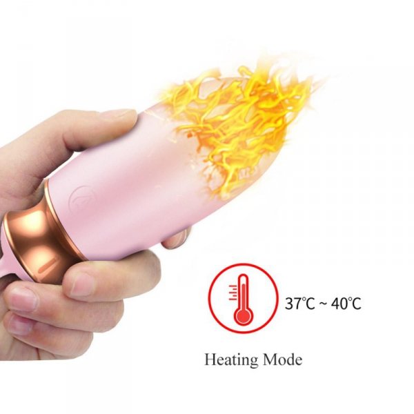 FOX Jajko/wibr-Vibrating Silicone Love EGG USB 10 Function / Heating / Voice Control
