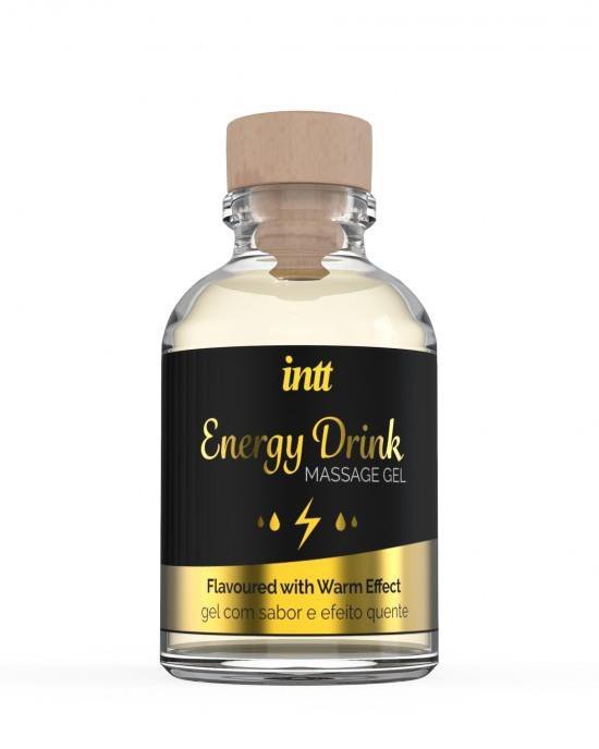 INTT Żel Oralny -MASSAGE GEL ENERGY DRINK 30 ml