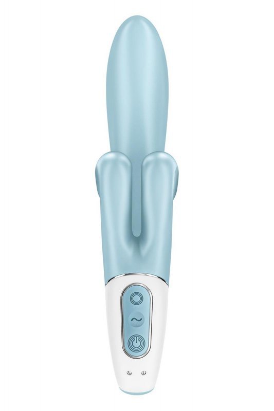 SATISFYER Wibrator Króliczek - Touch me blue