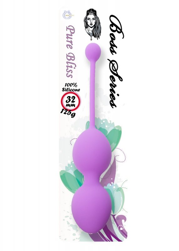 Silicone Kegel Balls 32mm 125g Purple