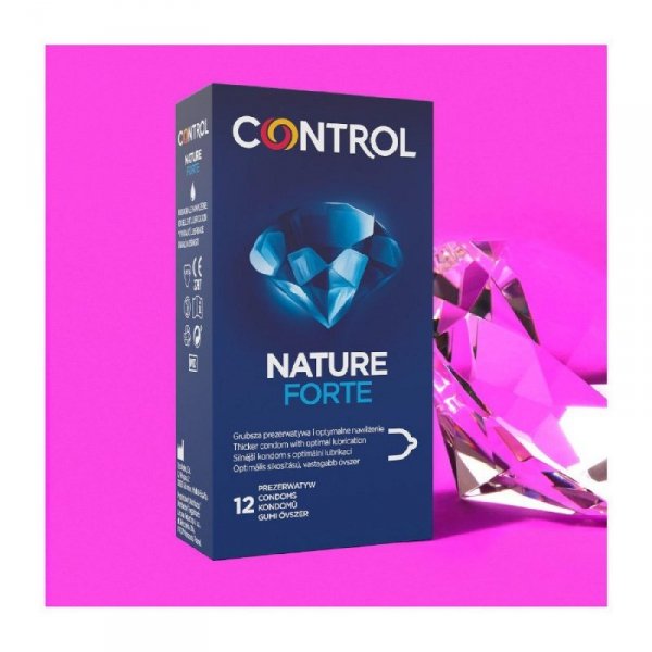CONTROL Prezerwatywy  Mocne -Control Nature Forte 12&quot;s