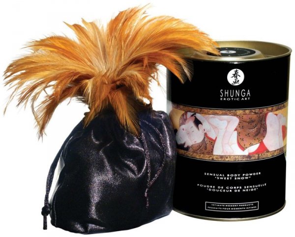 SHUNGA Puder do Ciała - Body Powder Sweet Snow Exotic Fruits