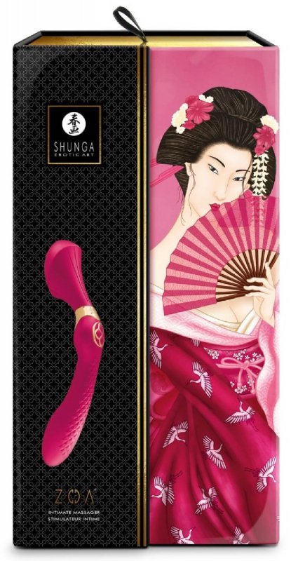 SHUNGA Masażer Ciała Wand - ZOA Intimate Massager Raspberry
