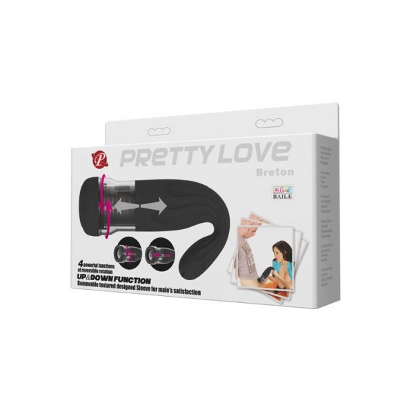 Masturbator Obrotowo Posuwisty PRETTY LOVE BRETON 