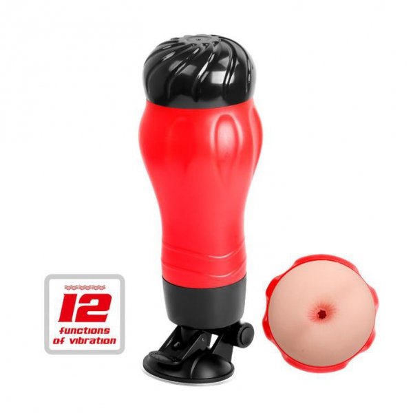 CRAZY BULL - FLORA Anus 12 Function-Masturbator  Anal