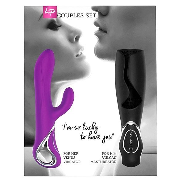 Zestaw dla Par Wirbator i masturbator - LoversPremium Venus &amp; Vulcan Couples Set