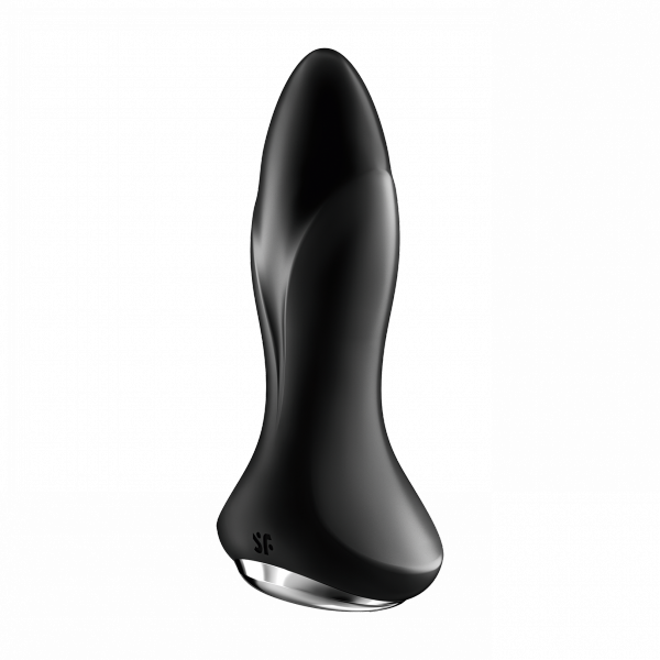 Satisfyer Plug-Vibrator Rotation Plug 1 Connect App (Black)