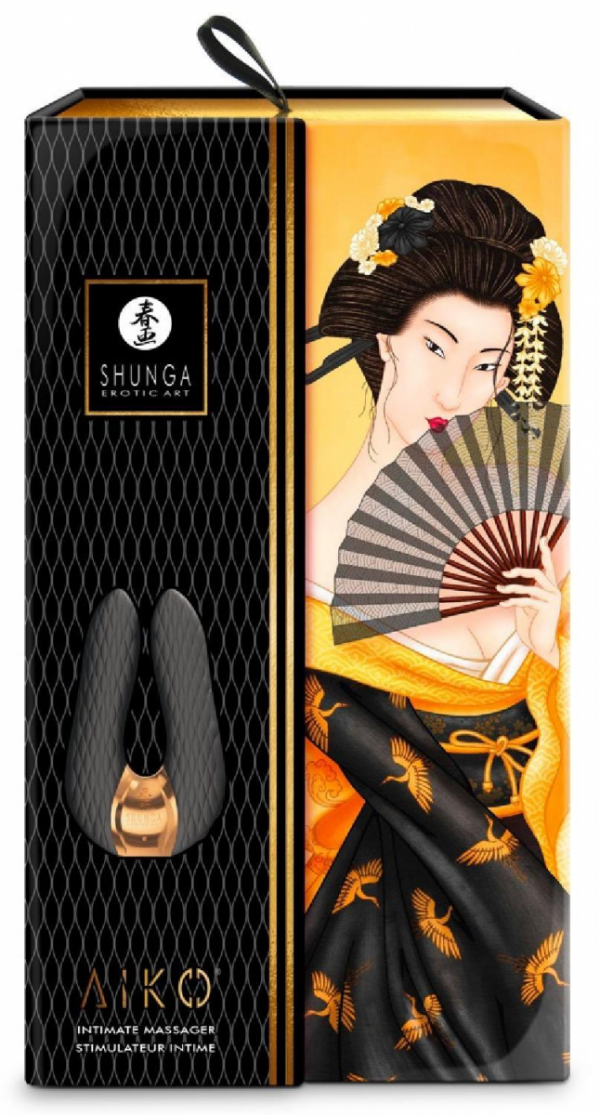 SHUNGA Wibrator dla Par - AIKO Intimate Massager Black