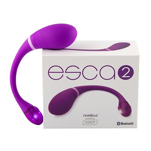 Kiiroo OhMiBod Jajeczko Wibrujące Sterowane Smartfonem Esca2 Purple