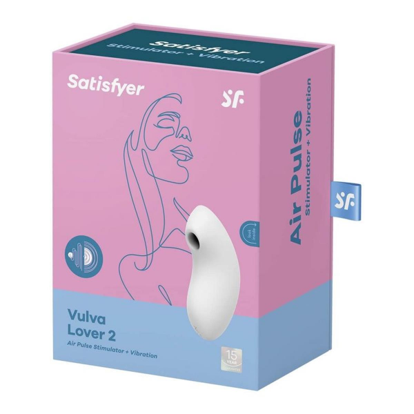 Satisfyer Stymulator Wibrator Łechtaczki Vulva Lover 2 white