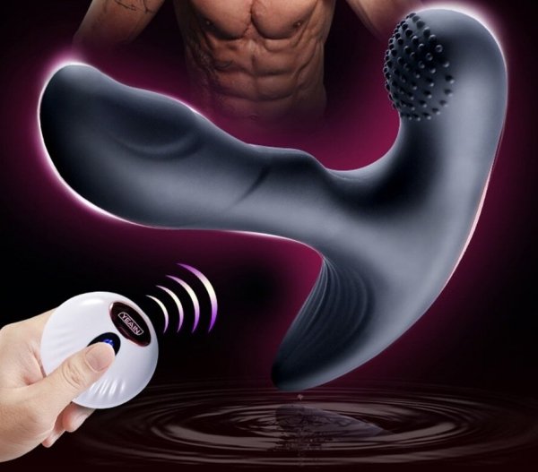 LoveToYou PROSTATE HEATING VIBRATOR REMOTE CONTROL  - 10 FUNKCJI GRZANIE + PILOT