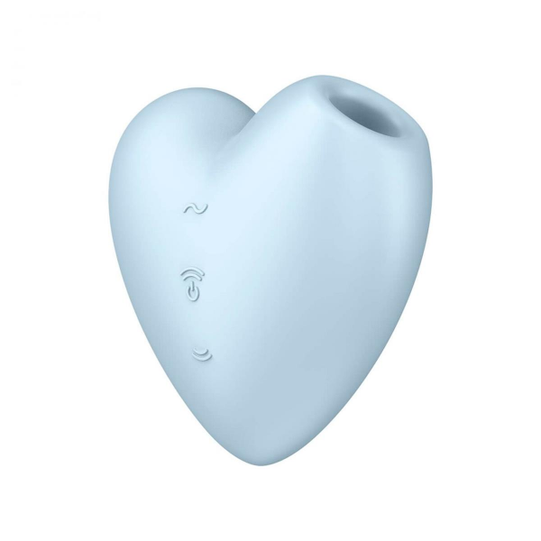 SATISFYER Stymulator Łechtaczki  - Cutie Heart (Blue)