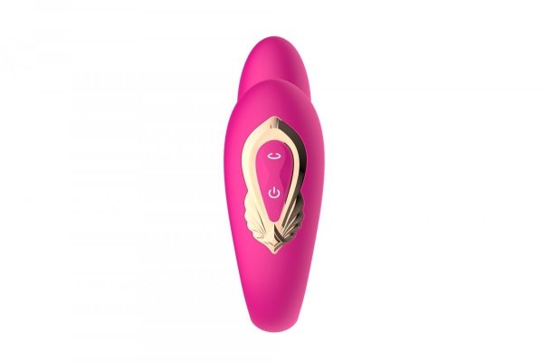BossSeries Rotating wearable dual vibrator-Wibrator dla Par+Pilot