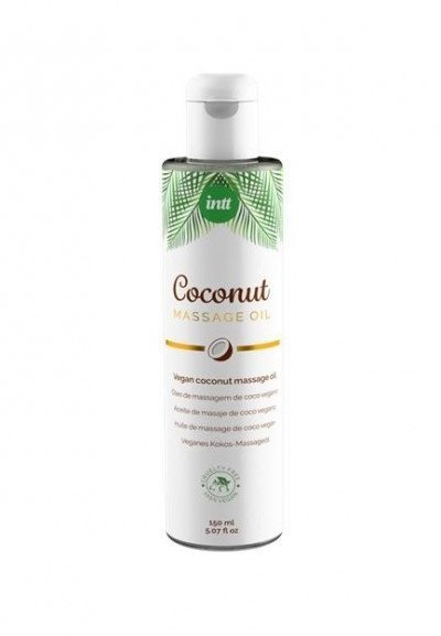 INTT  VEGE Żel z Olejkiem do Masażu  -Massage Coconut Oil Vegan 150ml