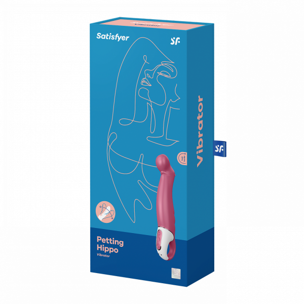 SATISFYER Wibrator Punktu G  - Satisfyer Petting Hippo