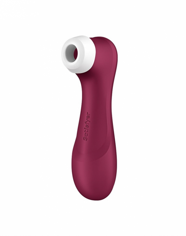 SATISFYER Masażer Łechtaczki Ssący  -Pro 2 Generation 3 with Liquid Air wine red