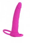 Silicone Dual Penetrator Pink