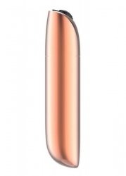 Stymulator-Rechargeable Powerful Bullet Vibrator USB 20 Functions - Gold