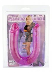 Double Mini Dong Twinhead Purple